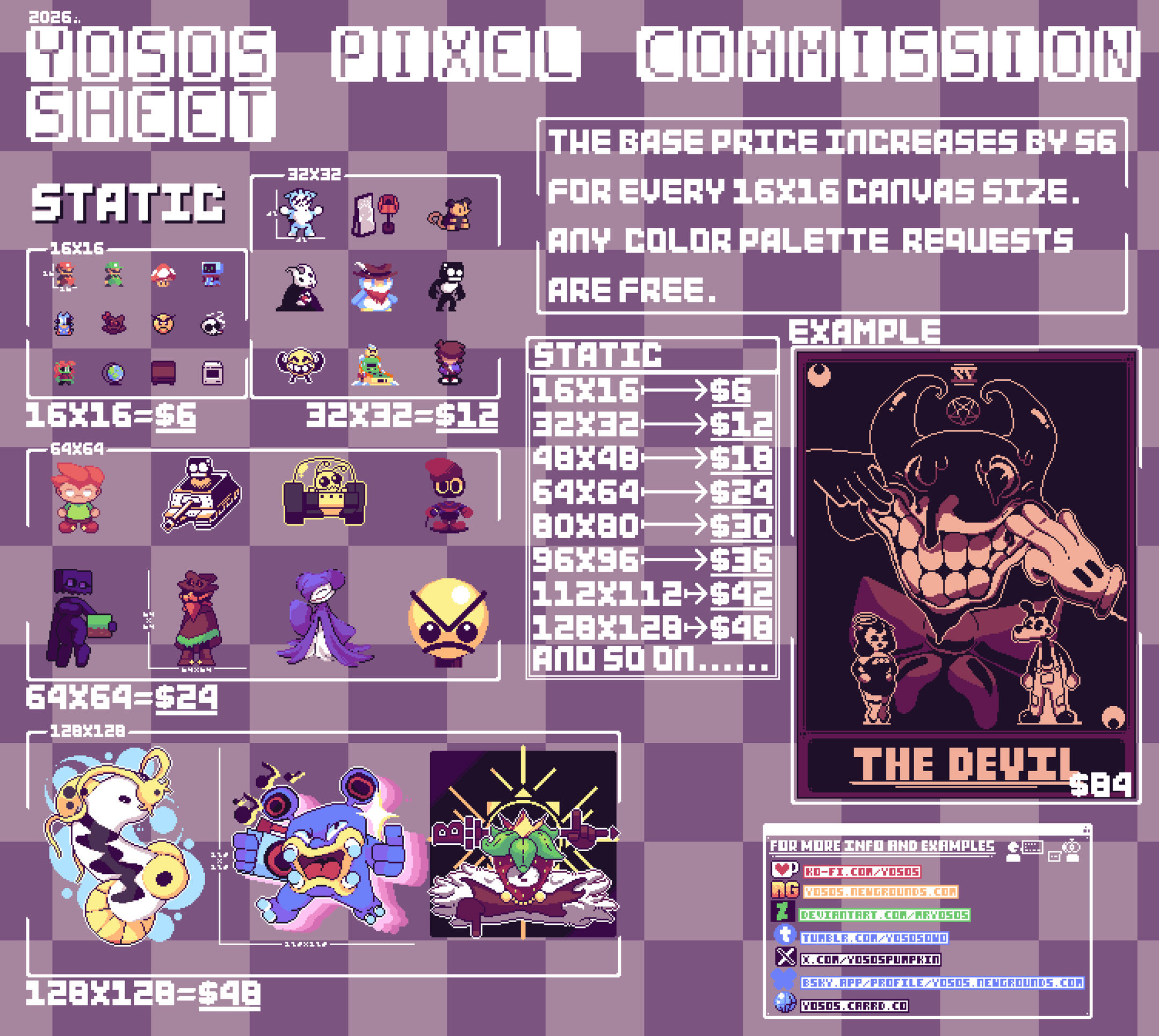 Static Pixels